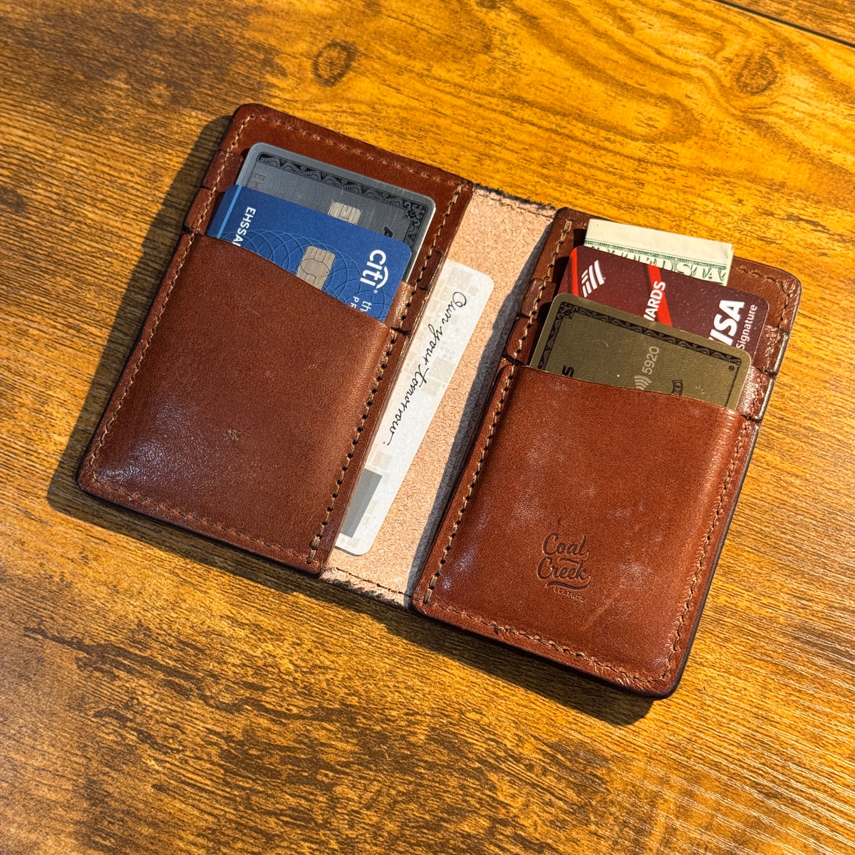 Bellevue Bifold Wallet – Coal Creek Leather