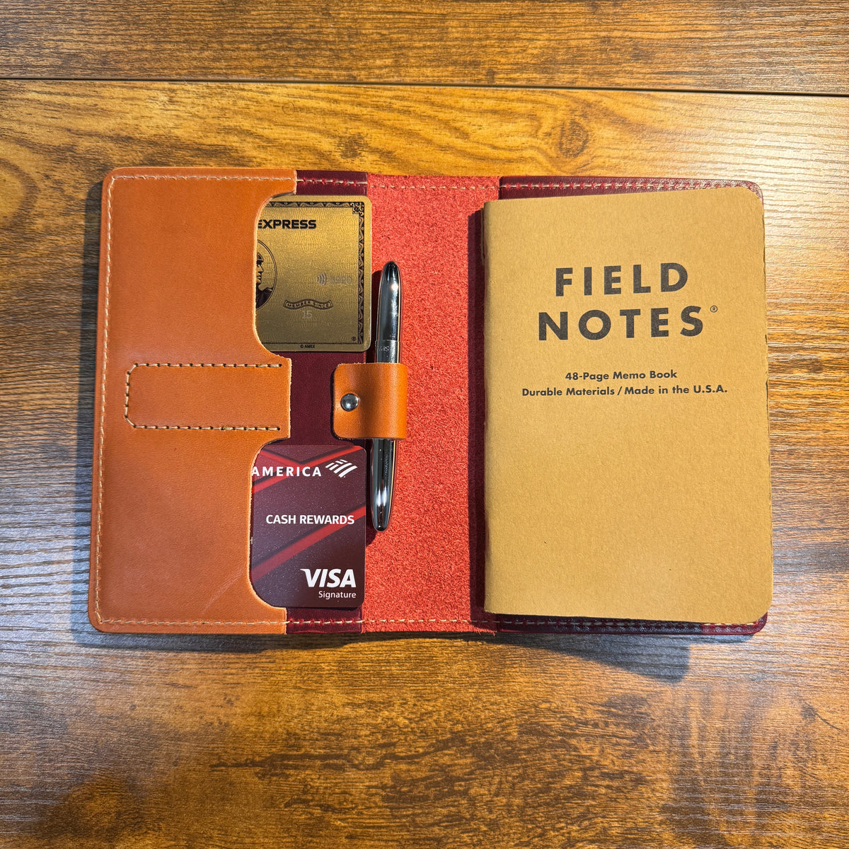 Olympia Field Notes Cover – Coal Creek Leather