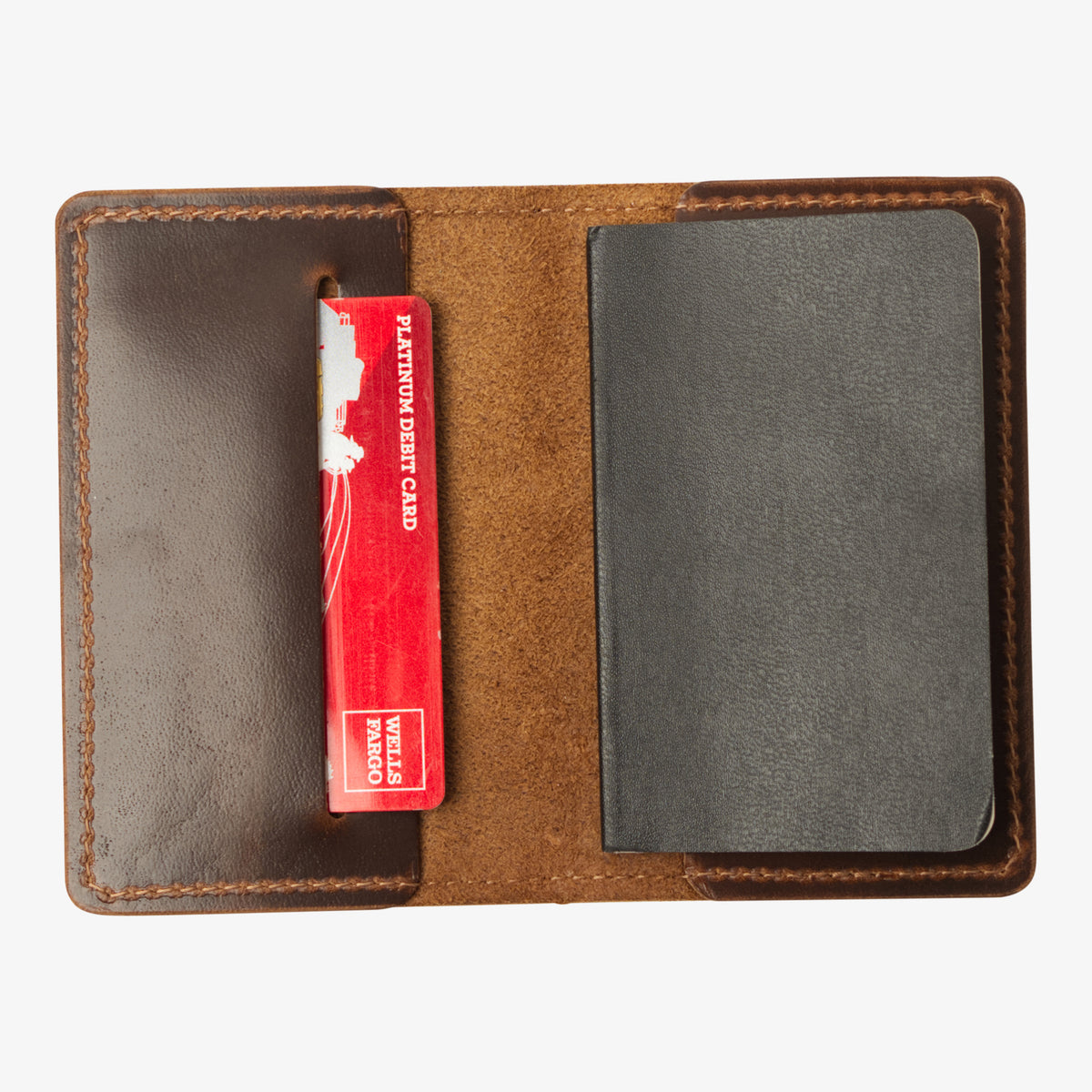 Rainier Moleskine Volant XS Java Coal Creek Leather