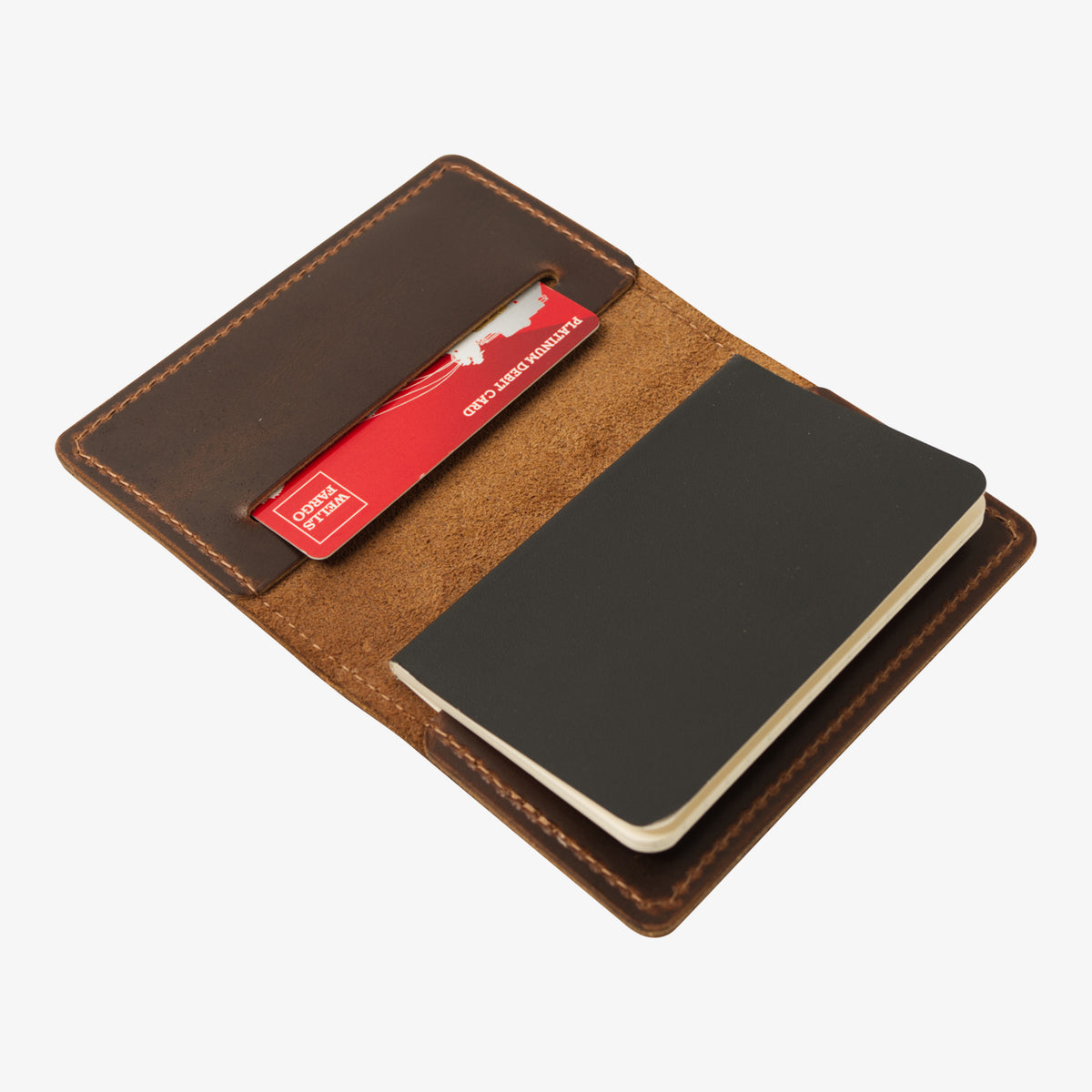 Rainier Moleskine Volant XS Java Coal Creek Leather