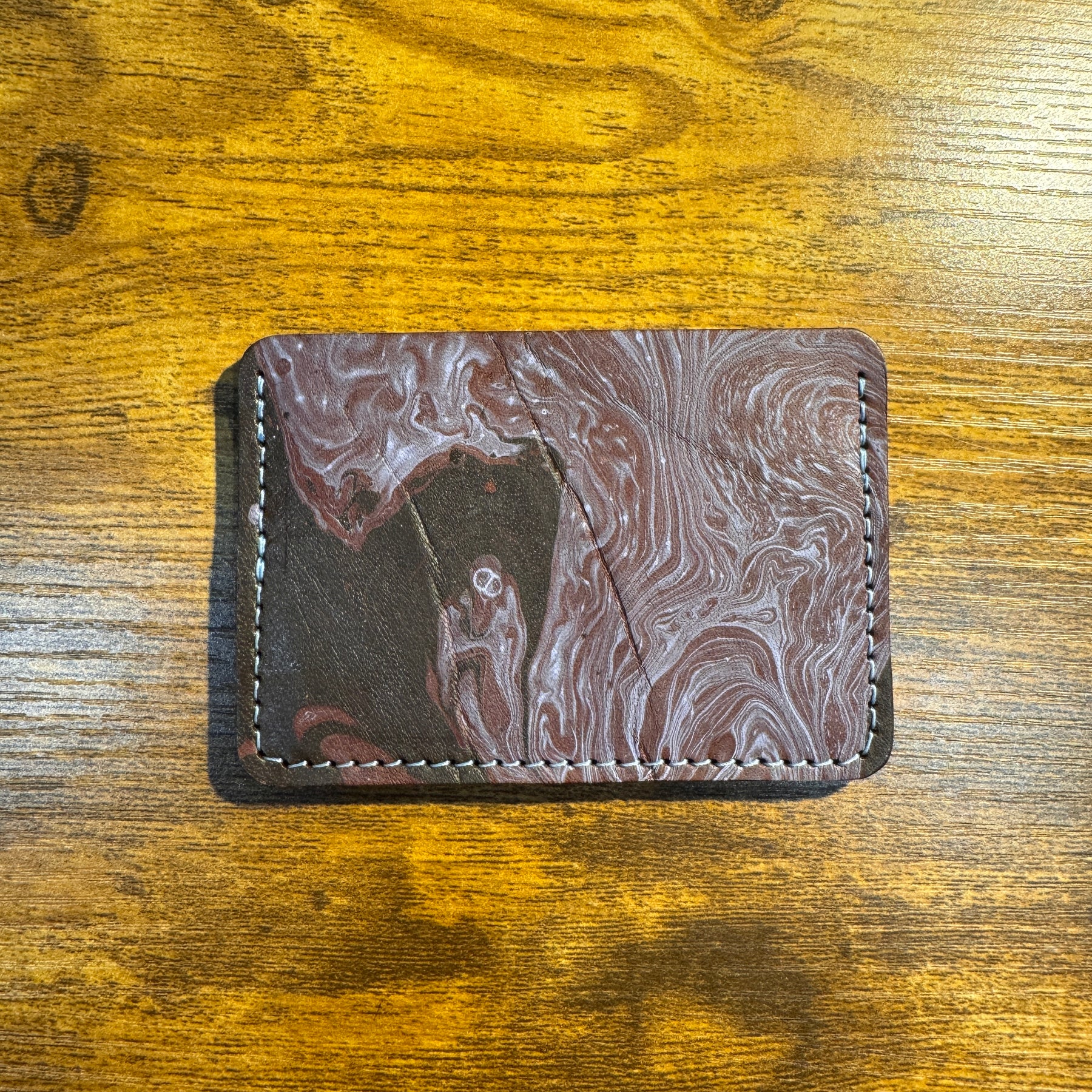 Marbled Card Sleeve / Business Card Case Marbled Card Sleeve / Business Card Case
