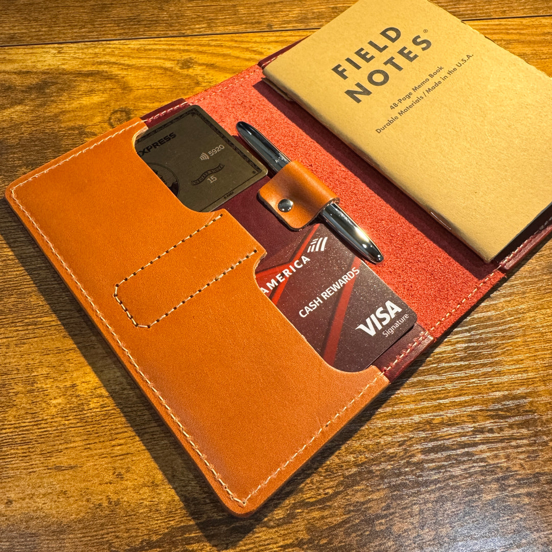 Olympia Field Notes Cover – Coal Creek Leather