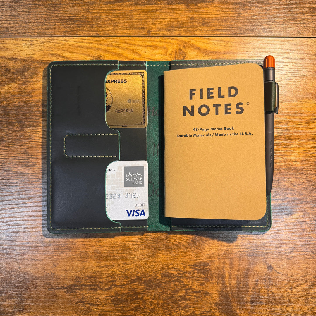 Olympia Field Notes Cover – Coal Creek Leather
