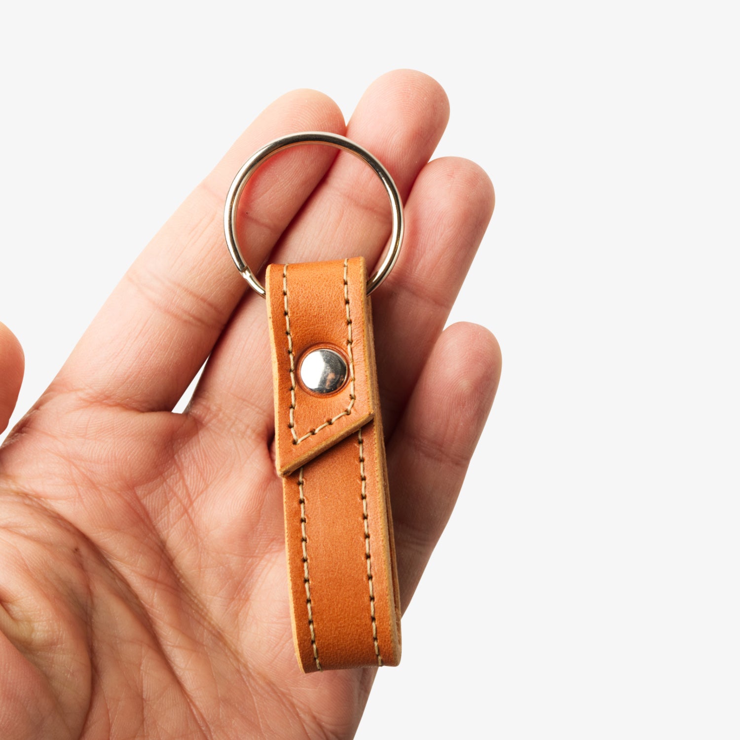 The Bass Harbor | Leather Key Fob || The Acadian